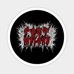 Post Malone Death Metal Magnet